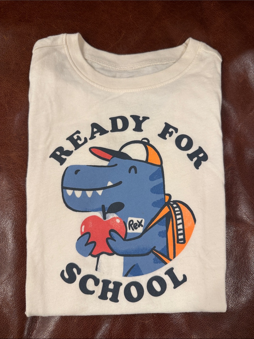 Ready for School Dino Tee Shirt!